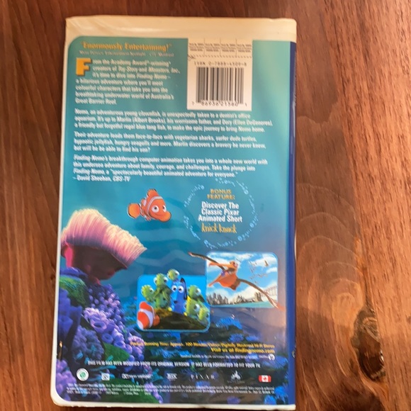 Disney Finding Nemo original VHS - Picture 3 of 4